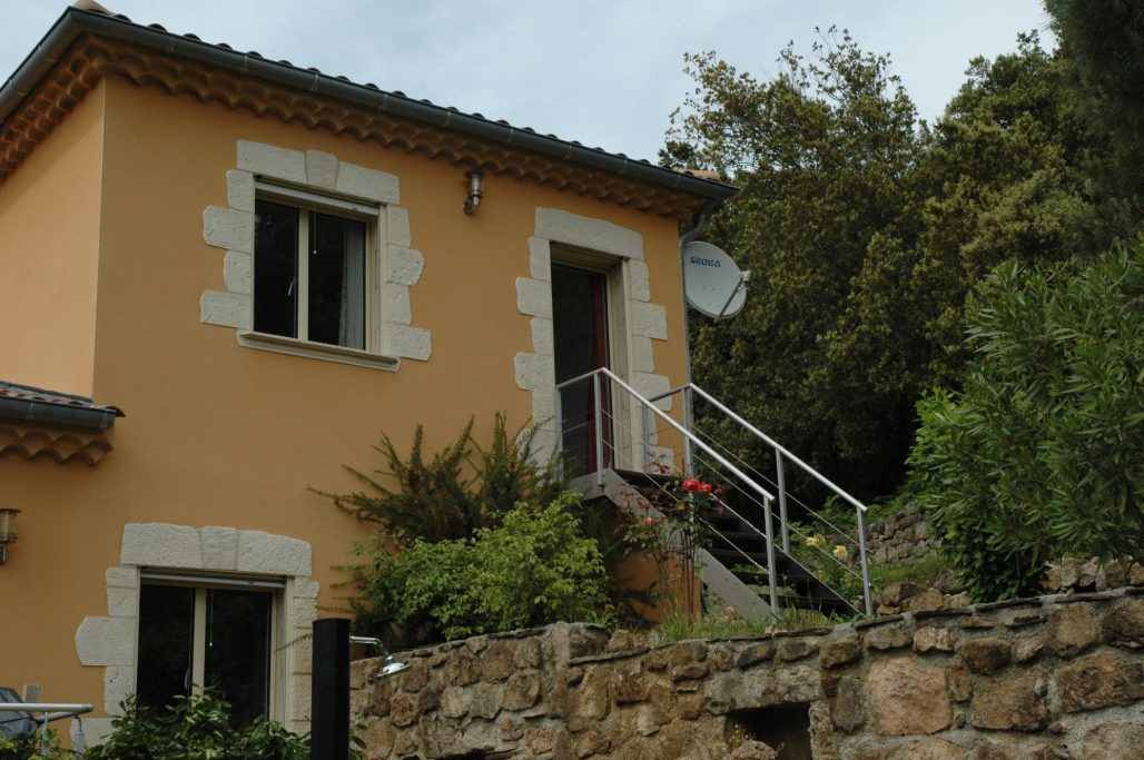 Accès chambre extérieur